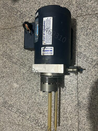（宏强工控）美国利森LEESON电机C6T34NB35A，带油泵订，拆机