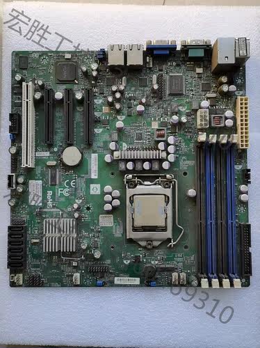 （宏强工控）原装超微/SUPER X8SIL  1156针单路主板