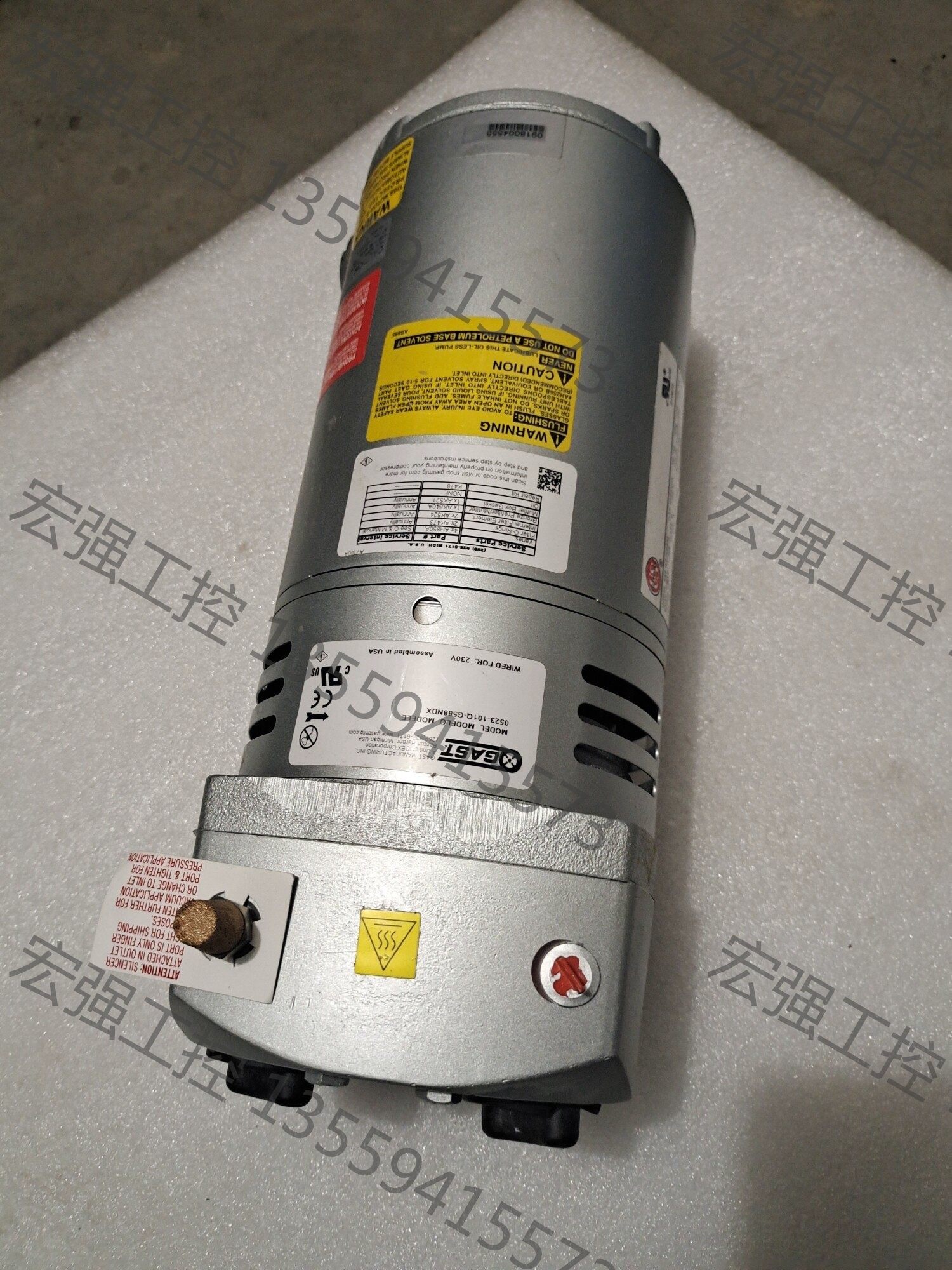 全新 原装美国gast嘉仕达空气采样泵真空泵,图片为实图.运议价