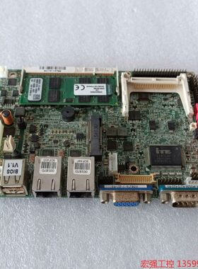 （宏强工控）威达工控机设备主板WAFER-945GSE-N270-R20