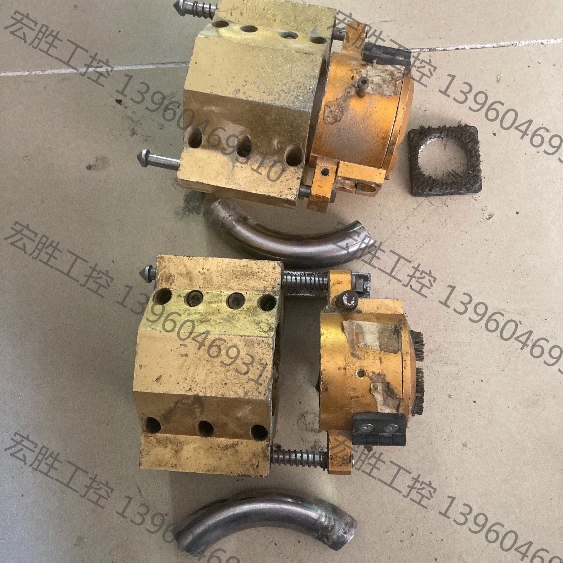 拆机标特福锣机主轴抱夹2个,实物拍摄,180元一个包邮,2个议价