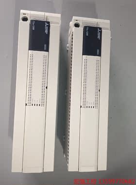 （宏强工控）PLC三菱二手拆机 FX3U-128MR/ES-A 原装正品