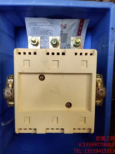 （宏强工控）上海德力西 CJ20-250 安 接触器。电压380伏，纯新
