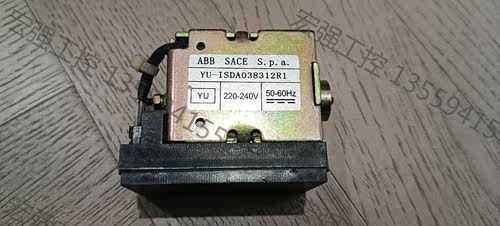（宏强工控）ABB欠压线圈YU-1SDA038312R1 ，拆机成色如图电