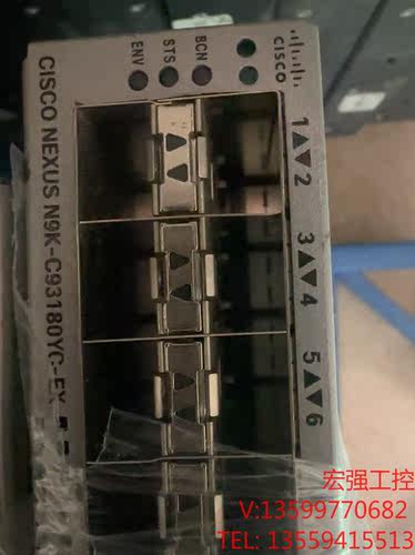 （宏强工控）Cisco/思科 N9K-C93180YC-FX ，N9K-