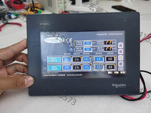 （宏强工控）施耐德触摸屏HMIGXU3500  原装正品  实物图 9新