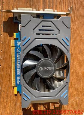 （宏强工控）影驰 GT730战将，1G，DDR3，正常使用，成色如图，