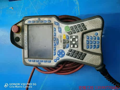 （宏强工控）科玛机器人CG5控制柜示教器手柄CR17910184，全新的