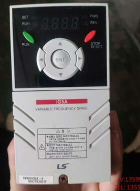 （宏强工控）二手LG变频器SV008IG5A-40.75KW380V测试