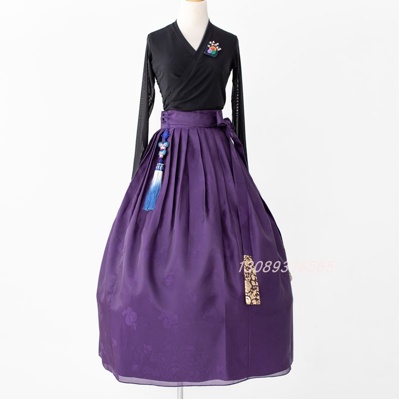 朝鲜族舞蹈练功服/女士韩服/贴身改良韩服可以单买上衣裙子lg1101