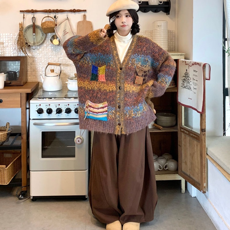 大码女装设计感复古减龄三件套
