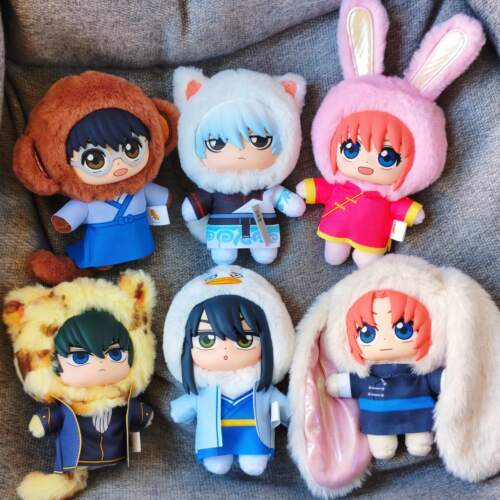 正版EAKI亿奇银魂万兽屋毛绒搪胶系列盲盒潮玩挂件周边摆件礼物