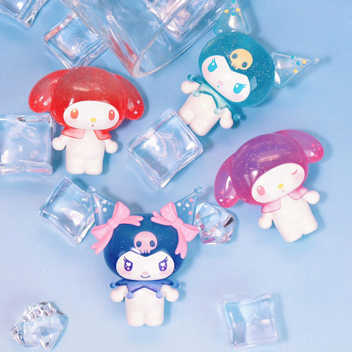 TOPTOY三丽鸥家族库洛米美乐蒂波子汽水系列萌粒盲袋mini盲盒手办