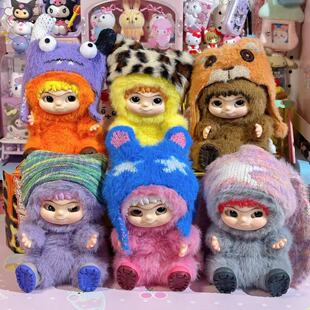 WAKUKU哇库库毛毛潮趣系列盲盒毛绒公仔玩偶潮玩手办摆件女生礼物