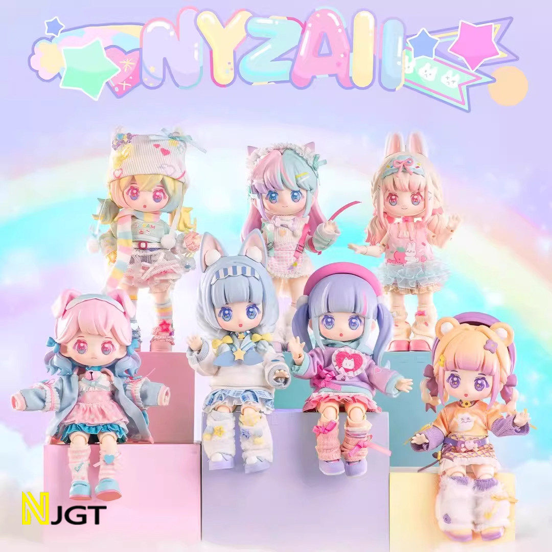 SIMONTOYS妮崽NYZAII甜蜜幻想系列盲盒12分BJD可动关节手办摆件女