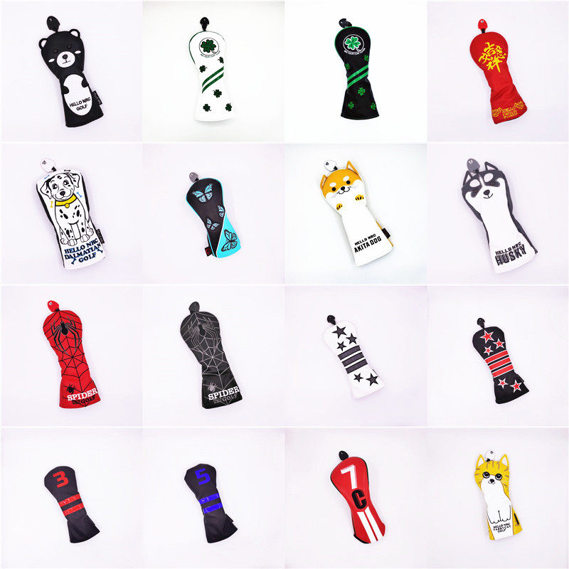 特价高尔夫球杆套三号五号球道木帽套防水皮革小木杆杆头保护套,运动/瑜伽/健身/球迷用品,高尔夫杆套,淘宝优惠券,粉丝福利购,淘宝优惠卷