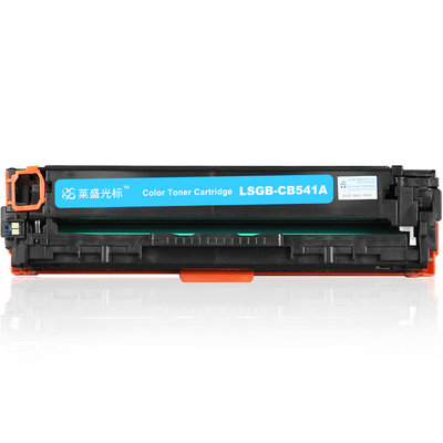 莱盛光标LSGB-CB541A彩色激光打印机粉盒青色HP CP1215/1515/1518