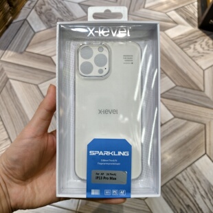 X Level晶莹适用苹果iPhone13 Pro Max手机保护壳高清透明塑料硬壳外套全包边防摔简约摄像头加高