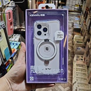 Pro 高清透明磁吸手机保护壳带指环支架 KENWIU壳舞巴黎适用于苹果iPhone