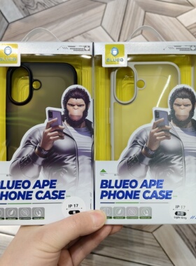 Blueo蓝猩先生 适用苹果iPhone17手机保护壳磨砂半透明塑料硬壳外套全包边防摔简约摄像头加高防指纹