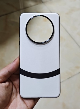 IDEAR华为Mate60黑白双色超薄手机保护壳防摔镜头全包边外套硅胶软边框硬壳简约高级感素皮质亲肤感时尚奢华