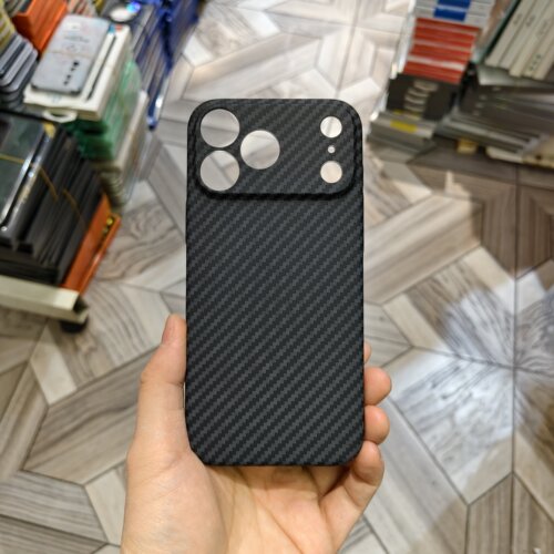 Dgkamei适用苹果iPhone17 Pro手机保护壳硬壳外套全包边防摔简约摄像头碳纤维凯夫拉纹路亲肤感液态硅胶