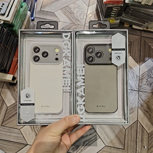 DGKamei适用苹果iPhone17 Pro 手机保护壳磨砂半透明塑料硬壳外套全包边防摔简约摄像头全包加高防指纹