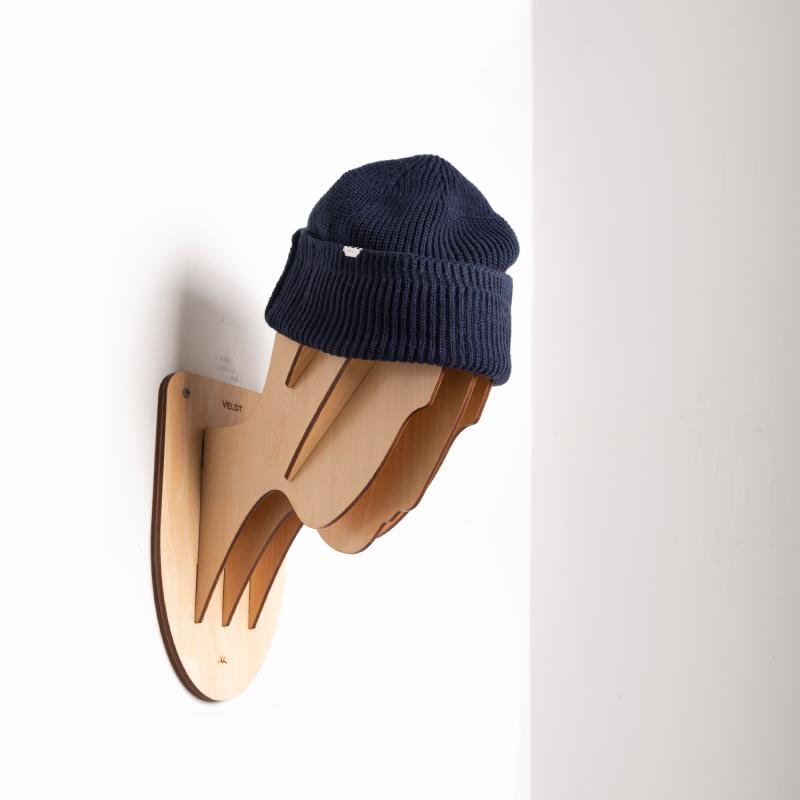 复古黑色羊毛订制铜扣空军冷帽