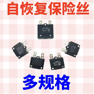 電流過載保護器保護開關(guān)電流過流自恢復(fù)保險絲自復(fù)位3A5A8A10A15A