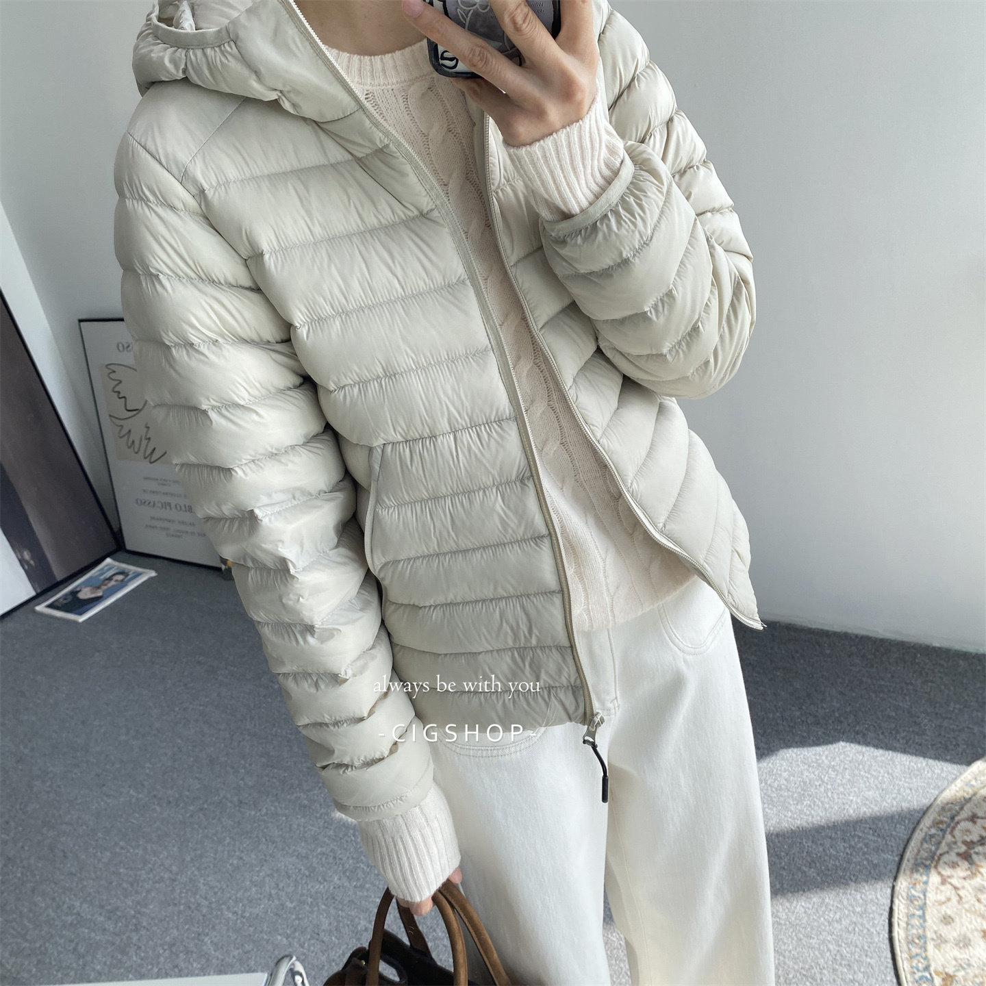 轻量舒适修身显瘦保暖排骨羽绒服潮90白鸭绒轻薄连帽短款外套女,女装/女士精品,羽绒服,淘宝优惠券,粉丝福利购,淘宝优惠卷