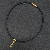 泰国佛牌挂绳负离子硅胶磁扣百搭项链佛牌挂绳唐卡挂绳 DIY设计