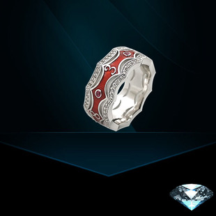 定制定做925纯银数字戒指  心愿戒指，皇冠戒指  男女情侣款戒指