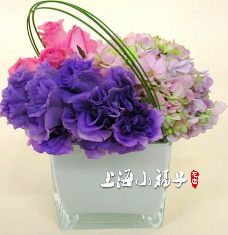 桌花鲜花会议桌花小桌花商务用花餐桌婚礼签到台花演讲台花讲台花