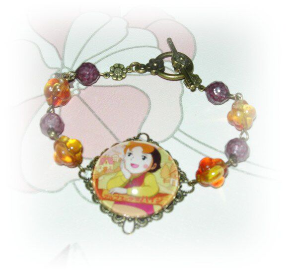 现货 Heidi bracelet 飄零燕 阿爾卑斯少女凱迪 時光寶石 手链