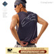 CryingCenter速度感变形3Clogo晕染肌理吸汗单向导湿跑步运动背心