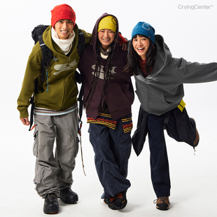 卫衣外套男女款 CryingCenter经典 logo印花奥绒加绒连帽开衫