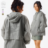 CryingCenter 哭喊中心 星星冲孔logo连帽防晒服