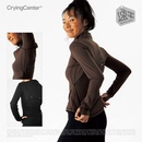 CryingCenter 哭喊中心 健身瑜伽弹力速干修身 夹克外套