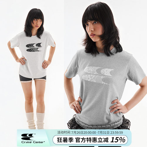 蕾丝短袖cryingcenter