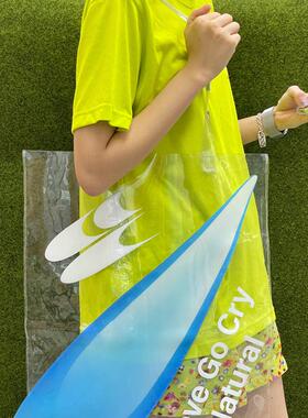 CryingCenter 泪滴飞了pvc手提包 哭喊中心