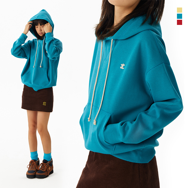 CryingCenter 合身苹果刺绣连帽卫衣 不加绒 哭喊中心