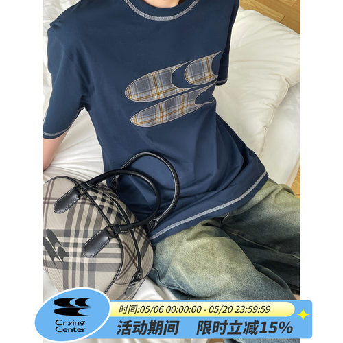 短袖cryingcenter青春流行通用