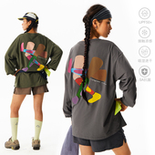 T恤 字速干户外运动长袖 哭喊中心 女 CryingCenter