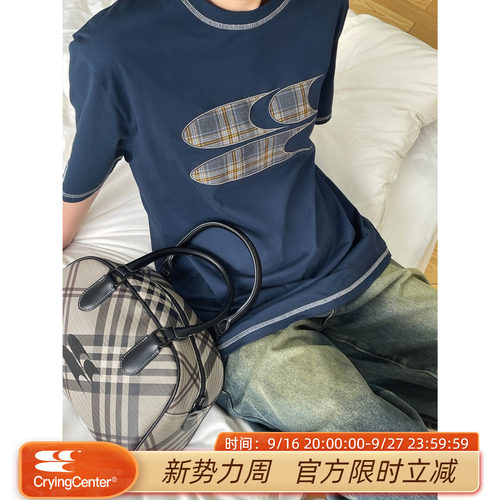短袖cryingcenter青春流行通用