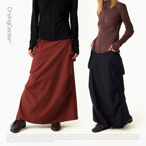 CryingCenter伞兵半身裙