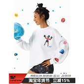 CryingCenter健身举重杠铃肌肉女星星印花速干运动长袖 TEE男女款