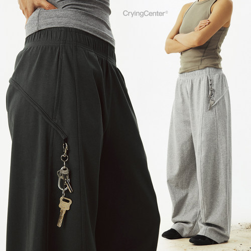 CryingCenter 绳索弯刀裤卫裤 哭喊中心