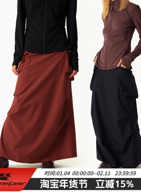 CryingCenter 立体侧袋伞兵半身裙 哭喊中心