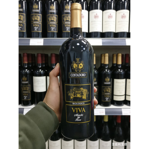 意大利进口costadoro 黄金海岸干红葡萄酒ROSSO IGT等级13.5度