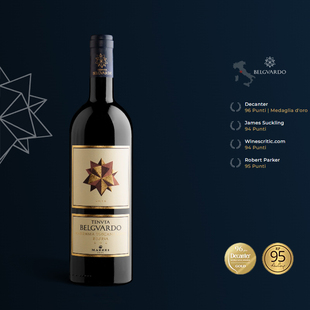 马泽世家MAZZEI达芬奇金钻意大利托斯卡纳DOC级珍藏葡萄酒13.5%